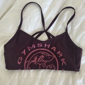 Gymshark Women's Maroon Sports Bra